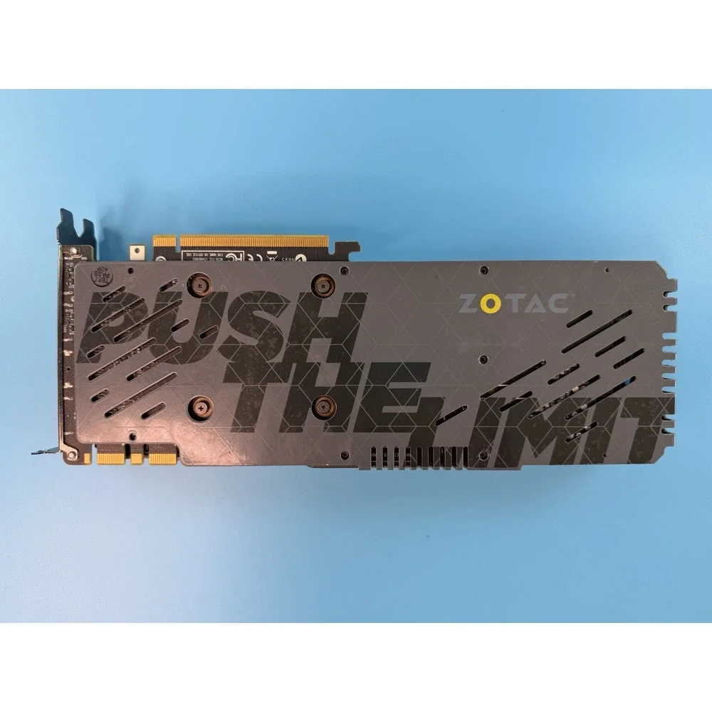 Zotac GTX 980 Ti AMP! Edition 6GB GDDR5 Video Graphics Card. PLEASE READ